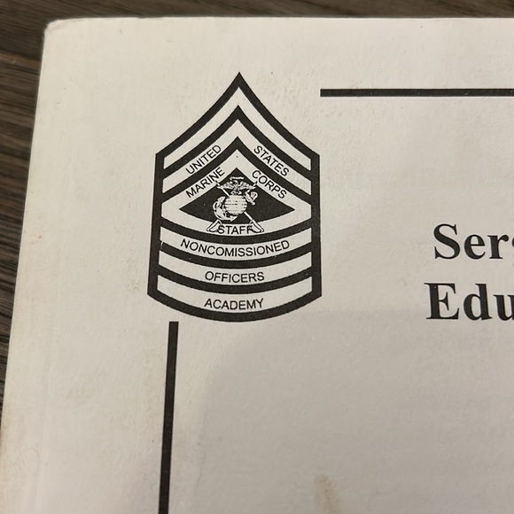 United States Marine corps sergeants distance education program 8012 8013 books - Picture 3 of 14